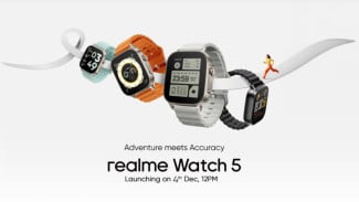 Realme Watch 5 Tawarkan Fitur Premium, Layar AMOLED Besar dan GPS Akurat