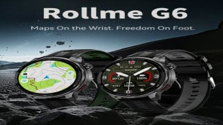Rollme G6 Resmi Meluncur: Smartwatch Tangguh Harga Ramah Kantong