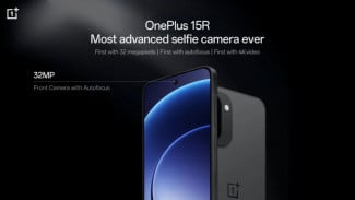 OnePlus 15R Resmi Bawa Kamera Selfie 32 MP, Rekam Video 4K dan Layar 165Hz
