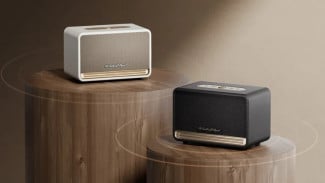QCY SP300 Resmi Meluncur, Speaker Bluetooth Retro 80W dengan LDAC dan Baterai 20 Jam