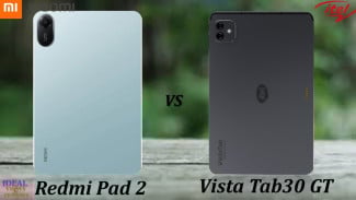 Komparasi Itel Vista Tab 30 GT vs Redmi Pad 2: Tablet Murah Terbaik 2026?