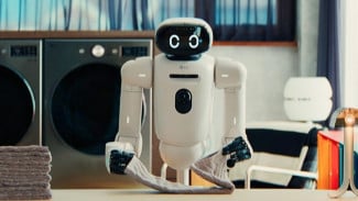 LG CLOiD: Robot Rumahan AI yang Bisa Masak, Cuci, & Lipat Baju Sendiri!