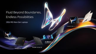 MSI Rilis Laptop Gaming & Produktivitas Baru di CES 2026