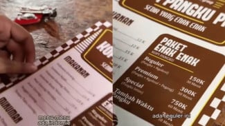 Viral! Menu Kopi Pangku PIK Tawarkan Paket 'Intim' Rp 750 Ribu