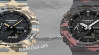 G-Shock GA-2100 Rilis Militer: Dua Model Kamuflase Taktis Bocor