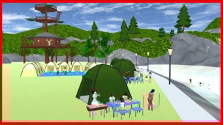 Trik Rahasia Camping di Sakura School Simulator yang Jarang Diketahui