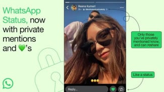 Cara Blokir Nomor Tak Dikenal yang Mention Anda di Status WhatsApp