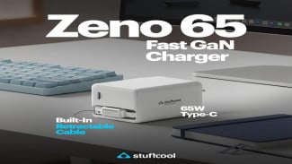 Zeno 65: Charger GaN 65W Paling Ringkas untuk Laptop dan Ponsel