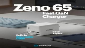 Stuffcool Rilis Zeno 65W GaN Charger: Ringkas & Multifungsi
