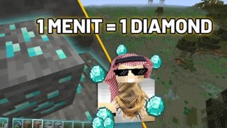 Cara Dapat Diamond Banyak Tanpa Ribet di Minecraft Terbaru
