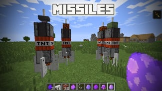 Cara Membuat Rudal di Minecraft dengan TNT, Redstone, dan Command Block