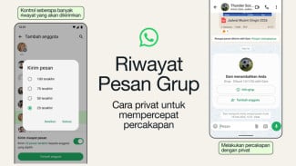 Anggota Baru Tak Lagi Bingung-WhatsApp Kini Izinkan Akses Chat Lama Grup