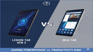 Perbandingan Lenovo Legion Tab Gen 3 vs Lenovo Idea Tab Plus: Gaming atau Produktivitas?