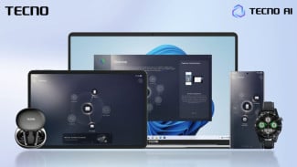 TECNO Luncurkan MEGAPAD 2, Watch GT 1S & FreeHear 2 dengan OneLeap!