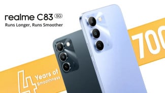 Realme C83 5G Resmi Meluncur: Baterai 7.000mAh & Layar 144Hz!
