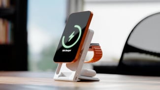 Journey ARIA 3-in-1 Wireless Charging Station, Meja Jadi Rapi!