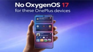 Daftar HP OnePlus yang Tidak Mendapat Update OxygenOS 17