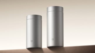 Xiaomi Mijia Titanium Thermos Cup Ti2 Moonlight Silver Resmi Meluncur