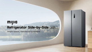Xiaomi Mijia Side-by-Side 621L Resmi Meluncur, Kulkas Pintar Kapasitas Jumbo dengan Fitur Smart Home