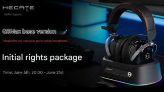 Edifier Hecate G3 Max Base Edition Hadir dengan Dock RGB & Baterai 227 Jam!