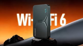 Lenovo Legion LM50S Resmi Meluncur, Hotspot Wi-Fi 6 Murah dengan Baterai 12 Jam