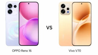 Harga Beda Jauh! OPPO Reno16 vs Vivo V70, Mana yang Layak Dibeli?