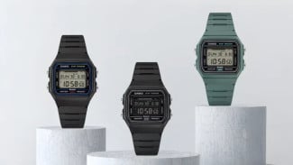Casio F-B100W Resmi Meluncur, Jam Digital Retro dengan Fitur Pelacakan Aktivitas