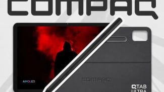 Compaq QTab Ultra 12.6 Resmi Hadir, Bawa Layar AMOLED 12,6 Inci dan Baterai Jumbo 11.000mAh