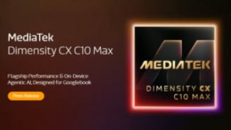 MediaTek Rilis Dimensity CX C10 Max, Chip 3nm untuk Ekosistem Googlebook