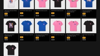 Merchandise Resmi GTA 6 Resmi Dijual Eceran, Kaos dan Topi Khas Vice City Dibanderol Mulai Rp531 Ribuan