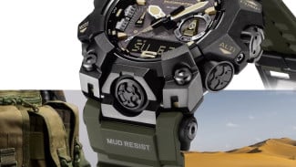Casio G-Shock Frogman dan Mudmaster Tawarkan Fitur Taktis Ekstrem