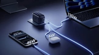 Baseus EnerGeek GH21 160W: Charger GaN dengan Kipas 12.500 RPM