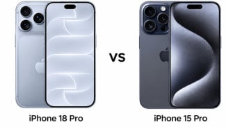 iPhone 18 Pro vs iPhone 15 Pro: Perbandingan Spesifikasi, Kamera, dan Baterai, Apakah Worth It Upgrade?