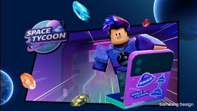 Samsung Space Tycoon di Roblox