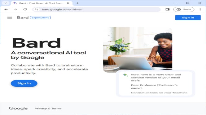 Bard, Chatbot Google yang Canggih: Pesaing ChatGPT?