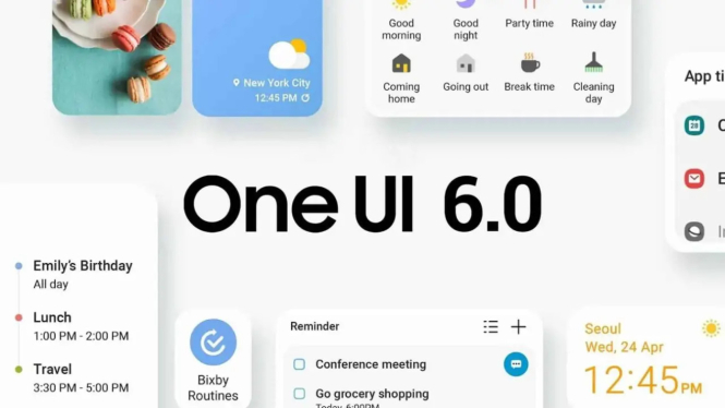 OneUI 6.0 Resmi Dirilis untuk 30 Smartphone Samsung, Ini Daftarnya!