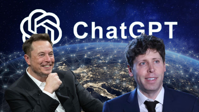 Elon Musk dan Sam Altman, Pendiri ChatGPT yang Hebohkan Dunia