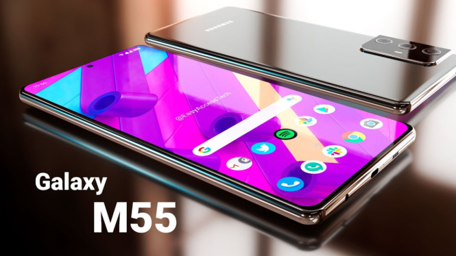 Ilustrasi Samsung Galaxy M55 5G
