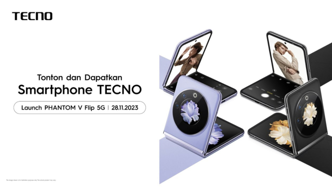 Tecno Phantom V Flip 5G, HP Layar Lipat yang Ramah di Kantong! Berikut Spesifikasi Dan Harganya.