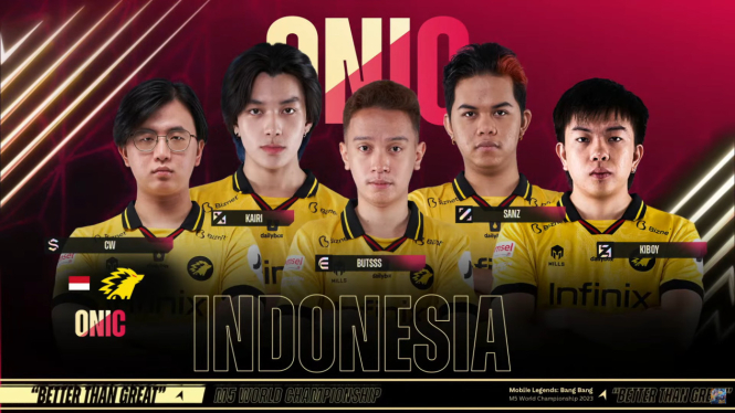 GILA SANZ! Pastikan ONIC Lolos Ke Babak Playoff M5 Wolrd Championship 2023