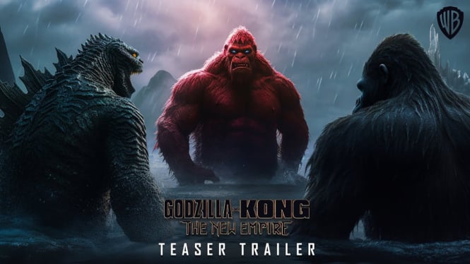 Trailers Godzilla x Kong: The New Empire, Rilis April 2024, Godila Punya Tampilan Baru