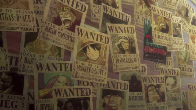 Daftar Bounty One Piece: Siapa yang Paling Tinggi?