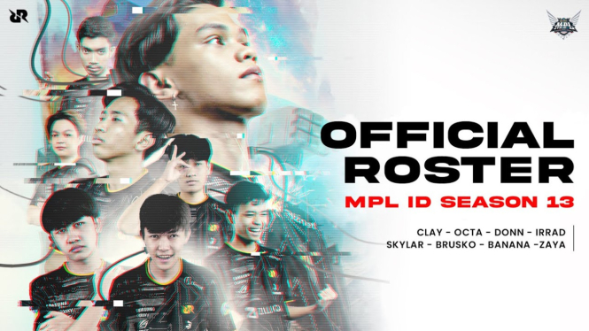 Daftar Roster Terbaru RRQ Hoshi untuk MPL ID Season 13