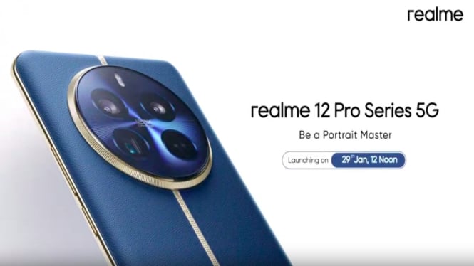 Realme 12 Pro Seri Diluncurkan 29 Januari, Ini Bocoran Spesifikasinya