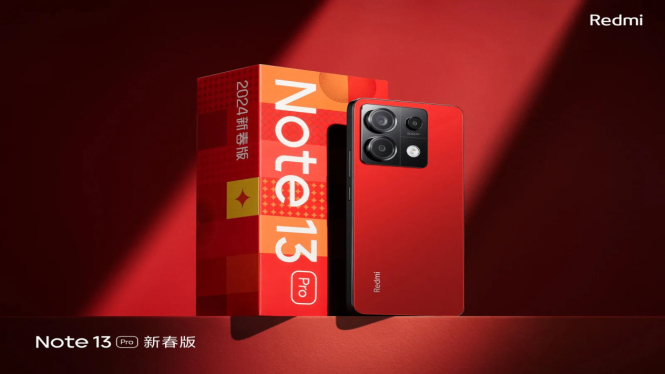Menyambut Imlek, Redmi Note 13 Pro Red Limited Resmi Dijual