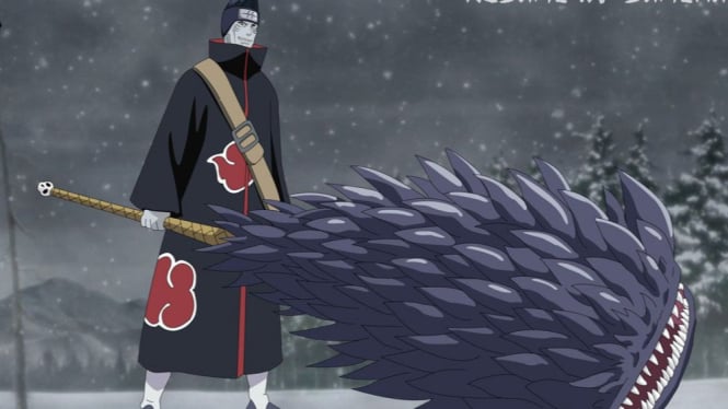 Kekuatan Misterius Pedang Samehada dalam Naruto Shippuden