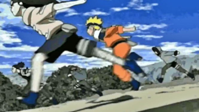 Alasan Ninja di Naruto Lari Dengan Tangan di Belakang