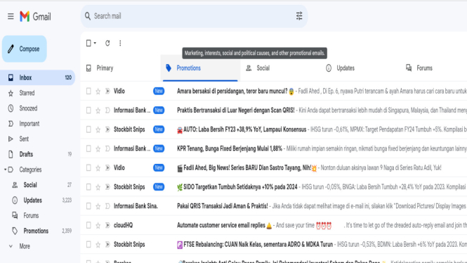 Ilustraasi Gmail