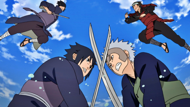 Hiraishin Milik Tobirama Berhasil Membunuh Izuna Dalam Perang Klan Senju Vs Uchiha