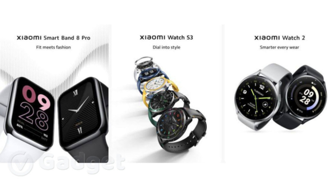 Xiaomi Watch 2, Watch S3, Smart Band 8 Pro